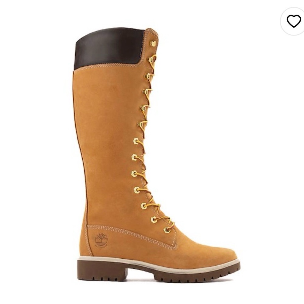 Women's Tall Knee High Timberland Waterproof Leather Waterproof Boots